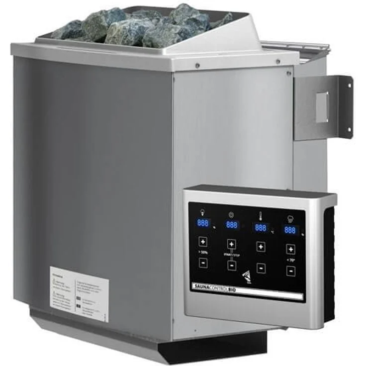 Karibu Sauna Sandra + 9kW BIO-Kombiofen mit ext. Steuerung Easy – Bild 2