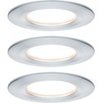 Paulmann No. 93462 Einbauleuchte LED Coin Nova rund 6W Alu gedreht starr