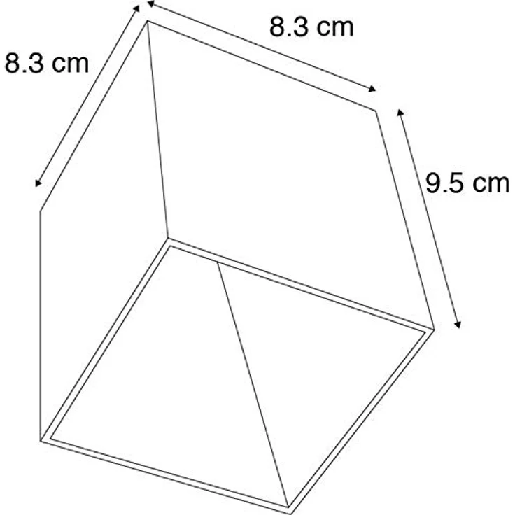 Qazqa Qubo Deckenstrahler, Kupfer, max. 50W, GU10 Fassung, dimmbar, 8.3cm, ideal für Wohnzimmer und Küche – Bild 4