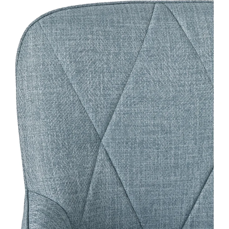 HOMAVO Esszimmerstuhl 4 Stück mit Armlehnen Stoff Mintgrün 57x62x87cm, YZ3 – Bild 7