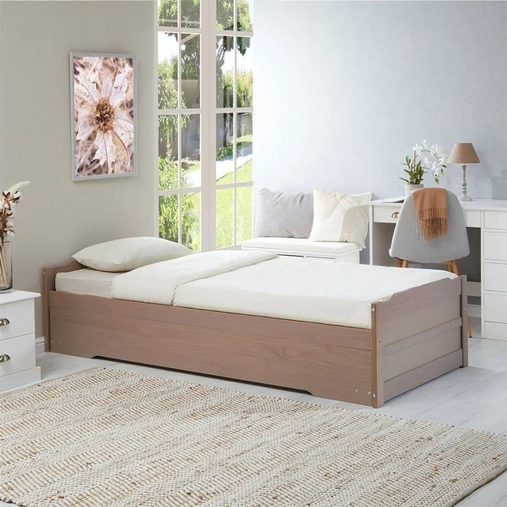 IDIMEX Funktionsbett LORENA, Ausziehbett Tagesbett Jugendbett 90x190 cm – Bild 3