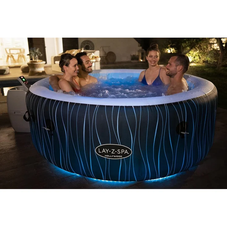 Bestway 'Lay-Z-Spa Hollywood AirJet Ø 196x66 cm', Whirlpool, aufblasbar – Bild 2