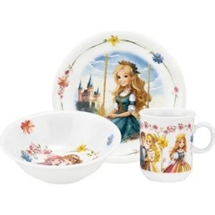 Seltmann Weiden Compact Kindergeschirr Set 3-teilig - Prinzessin – Bild 4