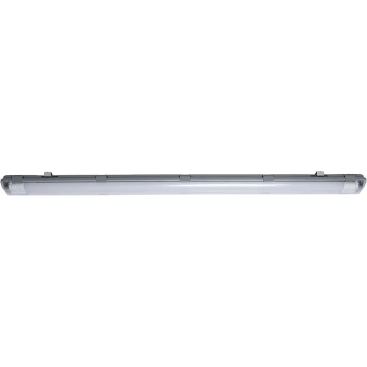 LED Deckenlampe, weiß, IP65, L 156 cm