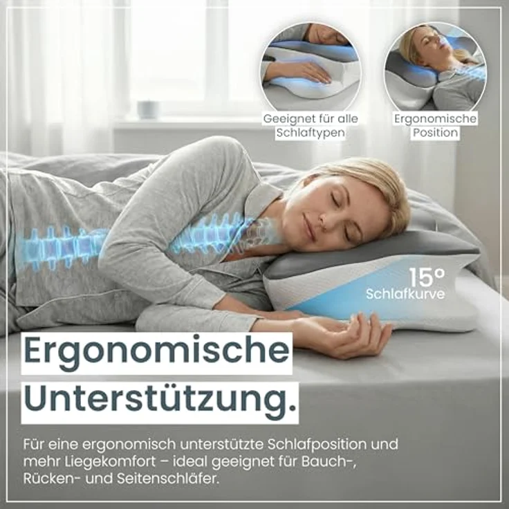 Matratzenschoner Wasserdichter, atmungsaktiver Matratzenschoner – leise & waschbar Gentle North – Bild 2