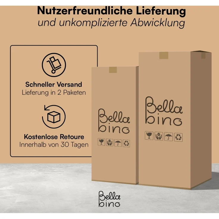 Bellabino 'Nile' Spielsofa mit Toren, 8-tlg, Cord, beige, faltbare Kindercouch, abnehmbarer & waschbarer Bezug, Kindersofa aus Schaumstoff, Oeko-Tex zertifiziert – Bild 10