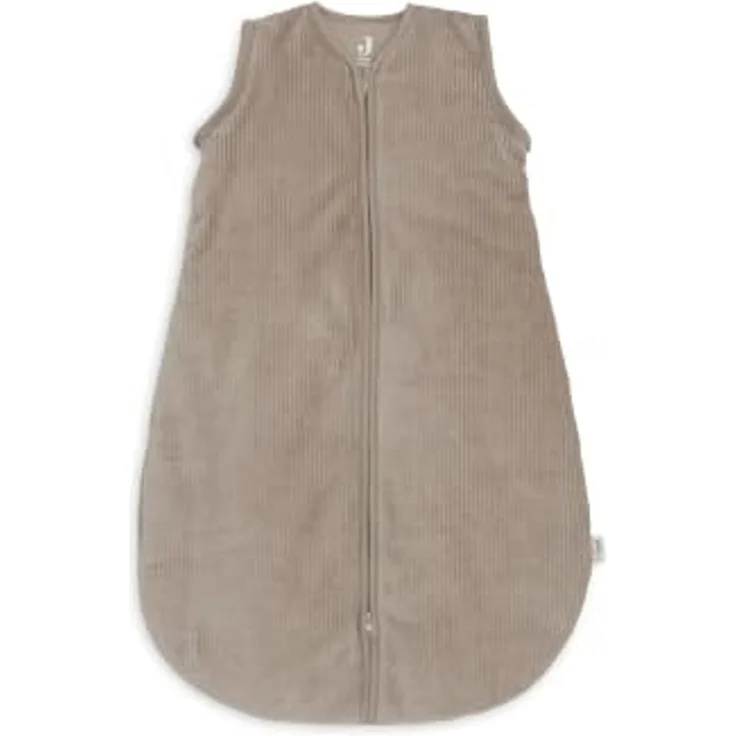 Jollein Schlafsack Baby Rund - 110 cm - 2.5 bis 3.5 TOG - Abnehmbare Ärmel - Winterschlafsack - Auch für Frühling & Herbst - Rib Milky Coffee – Bild 3