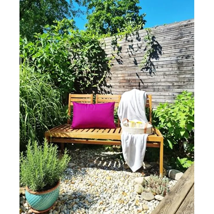 JACK Dekokissen 30x50cm Outdoor Lounge Kissen inkl. XXL Füllung, starke Füllung, strapazierfähig, wasserabweisend, In- und Outdoor – Bild 3