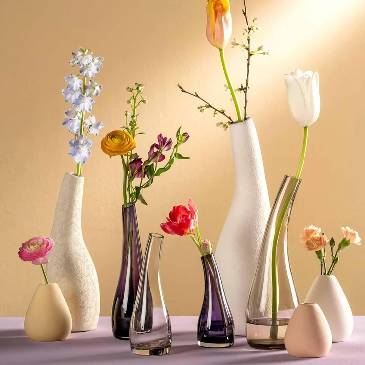 Leonardo Vase 20 Taupe Luminosa – Bild 6