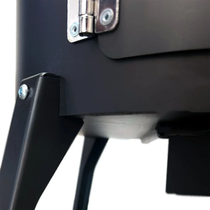 Grillpeter Utschak Set Asamat schwarz, Kazan 15 Liter Gusseisen Pfannendeckel – Bild 10