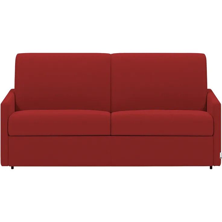 Vente-unique - CALIFE Sofa Stoff Rot - B 223 cm94 cm x H 85 cm x L 190 cm – Bild 2