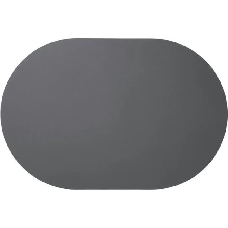 ASA Selection Tischset Oval, Basalt Leather Optic – Bild 3