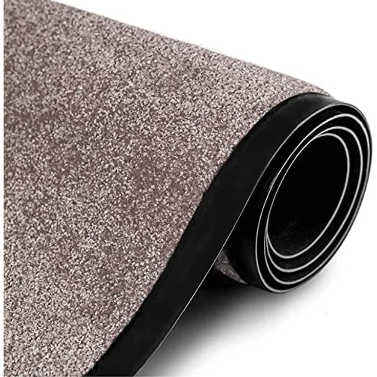 etm® Schmutzfangmatte - Fußmatte in vielen Größen - Türmatte Fußabstreifer für Haustür innen und außen (Beige/Rosé, 135x200 cm) – Bild 2