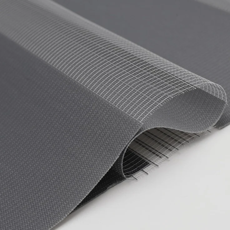 Sekey Doppelrollo Klemmfix ohne Bohren für Fenster, Doppelrollo 130 cm breit, Duo Rollo Jalousie Sonnenschutz, 130x150 cm, Dunkelgrau – Bild 8