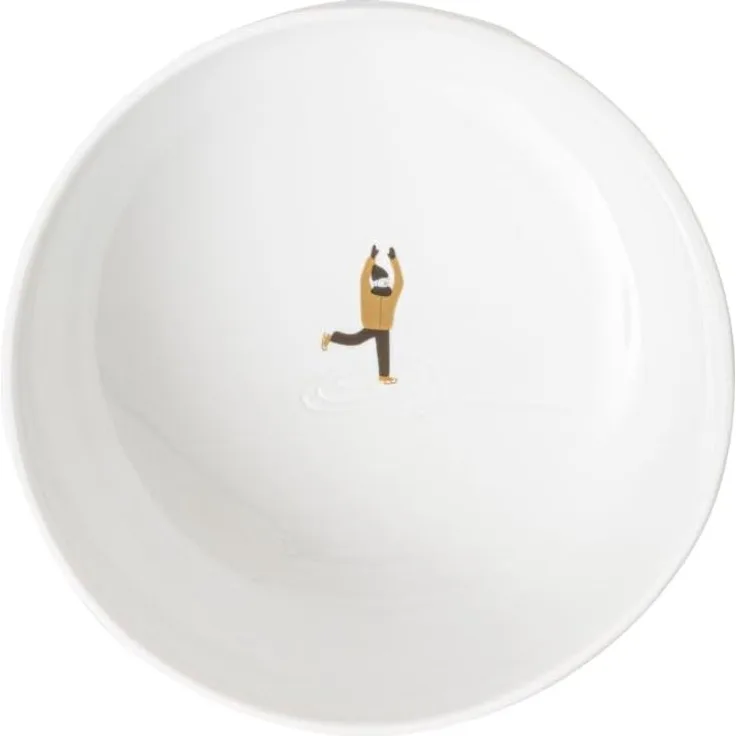 Räder Schneetag Schüssel Schlittschuhfahren D. 15cm H. 6cm