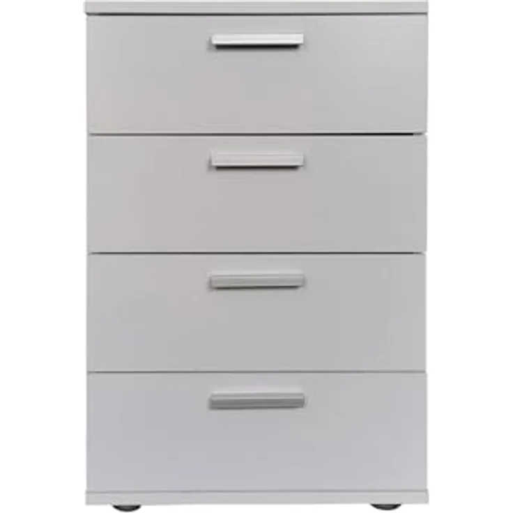 HTI-Line Nachtkommode Nachtschrank Nina mit 4 Schubladen (Stück, 1 St, 1 Nachtschrank ohne Dekoration), Nachttisch Nachtkommode Nachtkonsole – Bild 2