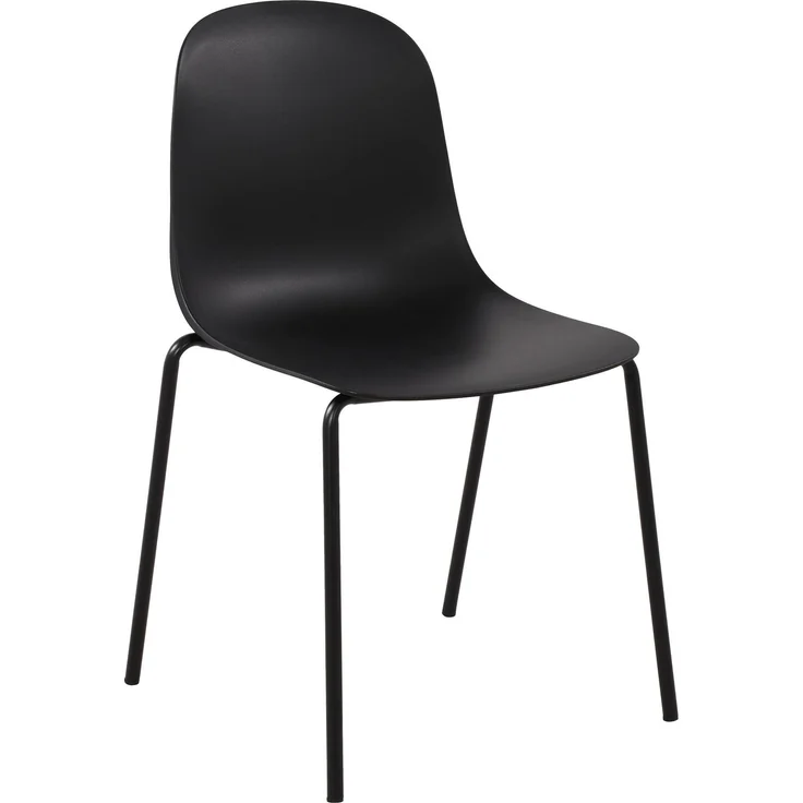 Gartenmöbel-Set ELLA mit 2 Stühlen - 162 x 60 x 85 cm, Kunststoff, Schwarz | Balkonset Gartenset Tisch mit Stühlen Bistroset Outdoor – Bild 6