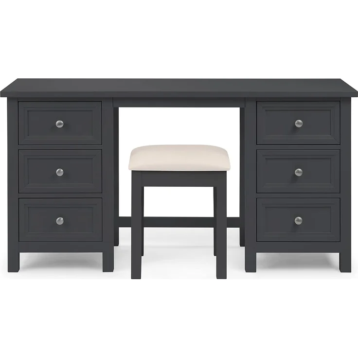 Julian Bowen Frisiertisch, Anthrazit, MAI161, Einheitsgröße – Bild 9