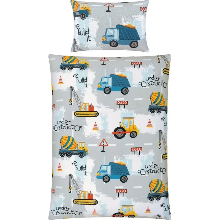 REDBEST Kinderbettwäsche Kinder-Bettwäsche, Biber, 2 teilig, Flanell Motiv