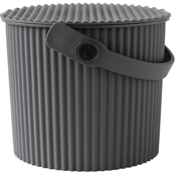 Hachiman Omnioutil Eimer mini Uni Grau 4 Liter – Bild 1