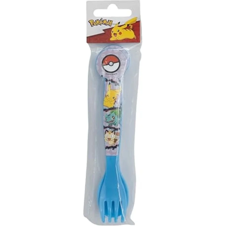Pokemon Kinderbesteck Löffel und Gabel für Kinder – Bild 2