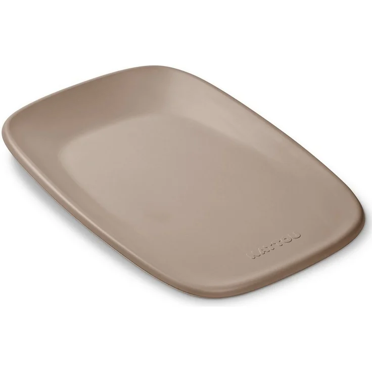 Nattou Wickelauflage 2.0 Softy PU Schaum 70x50x10 cm taupe – Bild 1