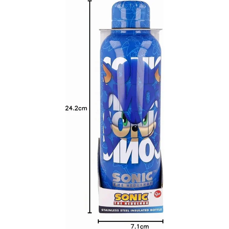 Sonic the Hedgehog Isolierte Edelstahl Trinkflasche Thermotrinkflasche 515 ml – Bild 5