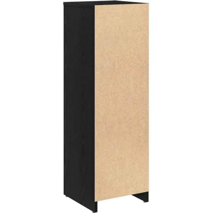 vidaXL Badezimmerschrank aus schwarzer Eiche, 30 x 30 x 95 cm, Holzwerkstoff 862497 – Bild 9