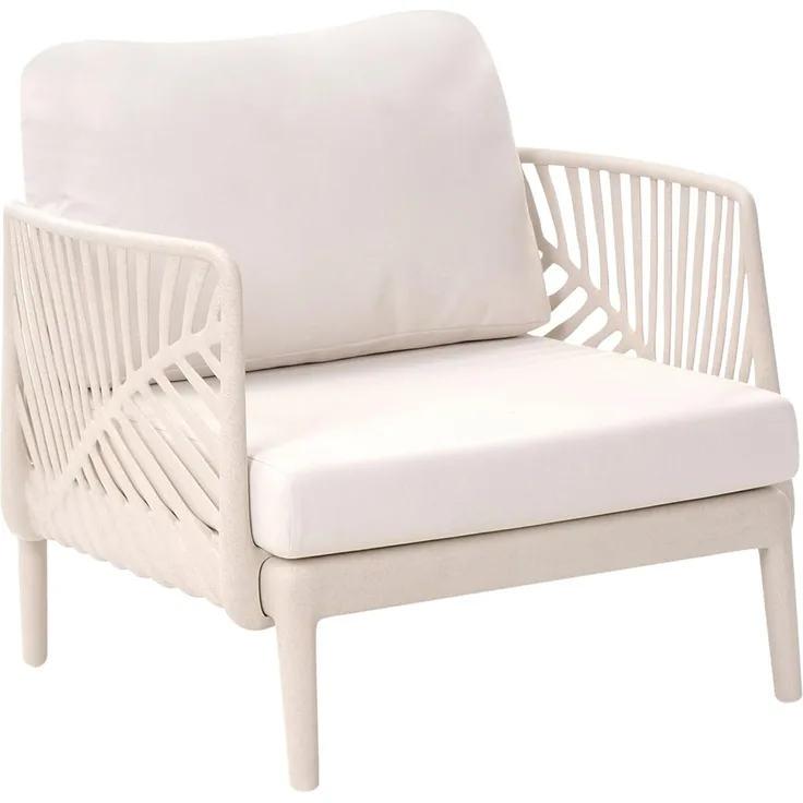 Gartensessel SATURNIA Hellbeige