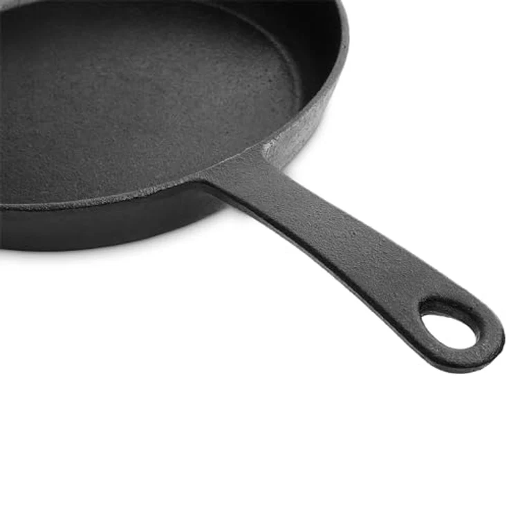 Burnhard Bratpfanne Gusseisen, für Gas- und Kohlegrill und alle Herde – Bild 5