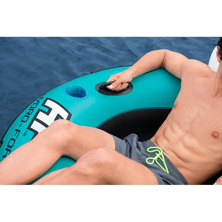 Hydro-Force™ Alpine Schwimmring mit Rückenlehne & Kühltasche 169 x 137 cm – Bild 20
