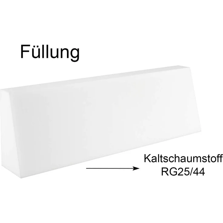 sunnypillow Palettenkissen mit abnehmbarem Bezug UV - beständig Outdoor wasserdicht Kaltschaum Palettenauflage Palettenpolster Palettensofa Rückenkissen 120 x 40 x 20/10cm Braun – Bild 7
