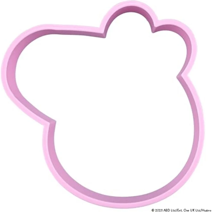 Dr. Oetker - Maxi Ausstecher Füllrahmen Peppa Pig 16x16x4cm Schwein Pink 2953 – Bild 2