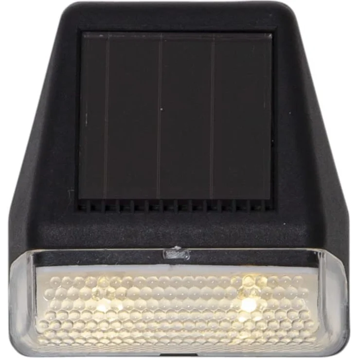 LED-Solar-Wandl. "Wally Mini", 3er Set, je 7x7,5cm – Bild 2