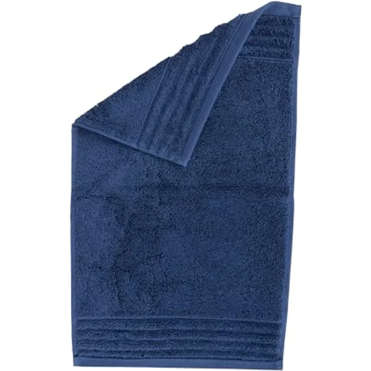 Traumschloss Gästehandtuch Premium-Line, Frottier (1-St), 100% amerikanische Supima Baumwolle mit 600g/m², Dunkelblau – Bild 4