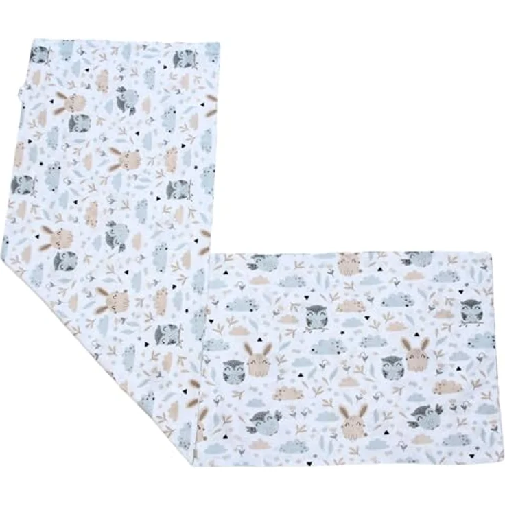 EMI & SAM Stillkissen Bezug Ersatzbezug 40x145cm für Seitenschläfer, 21L. Waldfamilie - Bezug – Bild 3