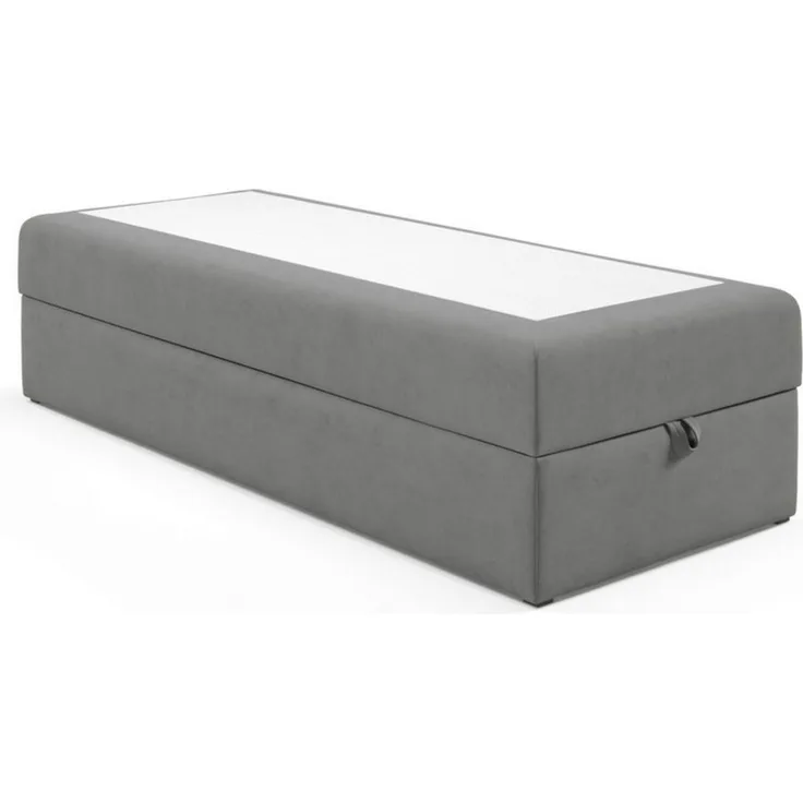 Best for Home Boxspringbett mit Bettkasten, Einzelbett, Hotelbett, Polsterbett, Bonell-Matratze (Boxbett, Rahmenbett, Gästebett, Jugendbett, Kinderbett, 70x200 80x200 90x200 100x200 cm), mit oder o. Topper, verschiedene Liefermöglichkeiten