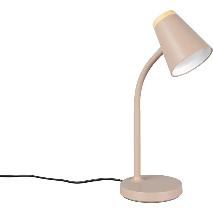LED Schreibtischlampe PONGO Beige flexibel biegsam, Höhe 36cm – Bild 2