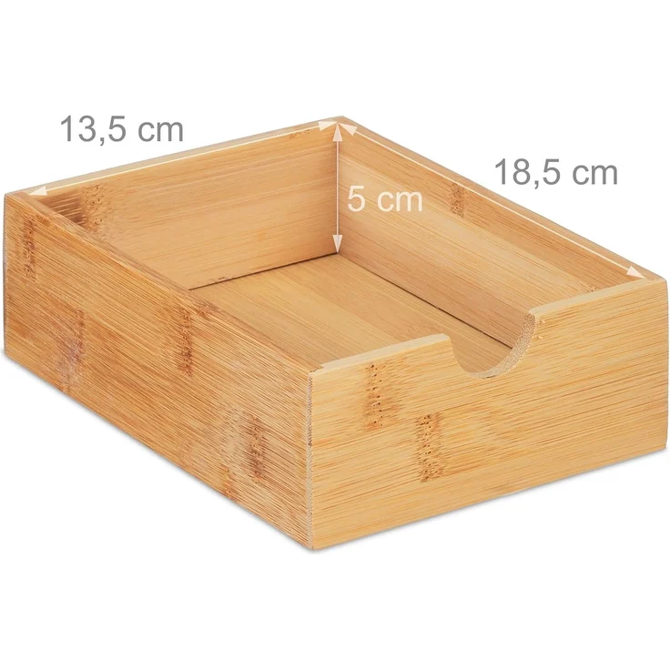 Schubladenbox mit 4 Fächern – Bild 5