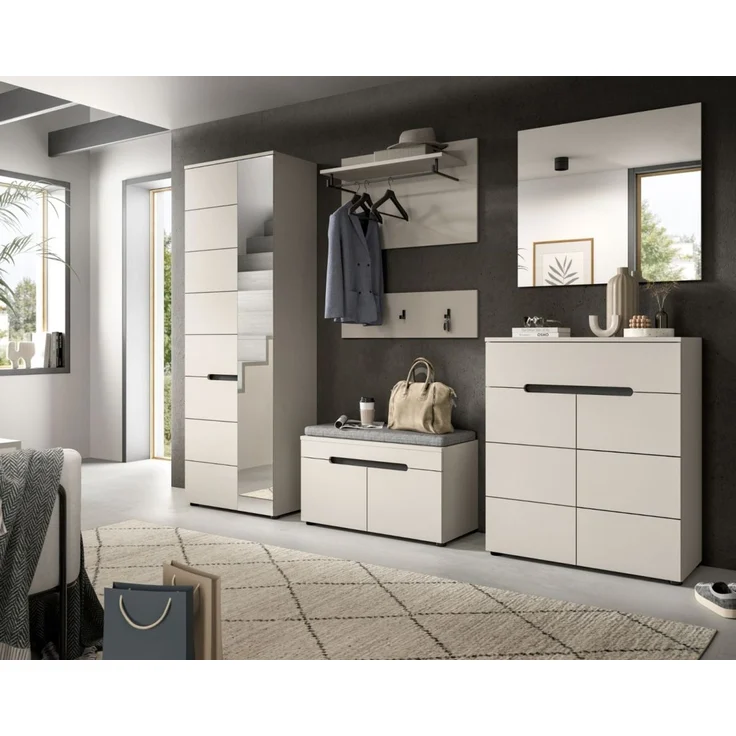Garderobe Set 7-tlg. Cooper in Kaschmir 255 cm – Bild 6