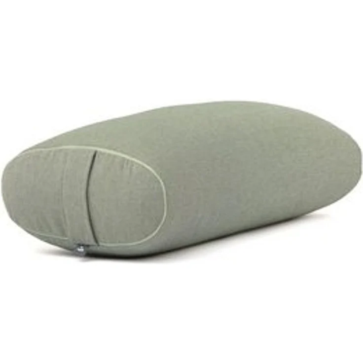 bodhi Yoga Bolster Yoga Bolster OVAL CLASSIC DOBBY grün – Bild 6