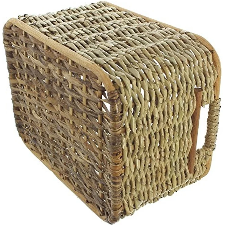 Füllkorb Schilfstroh klein Aufbewahrungskorb Schale Obstkorb Tischdeko Korb – Bild 4