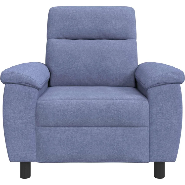 vidaXL Sofa Jeans blau 95 x 90 x 95 cm Stoff 42040908 – Bild 2