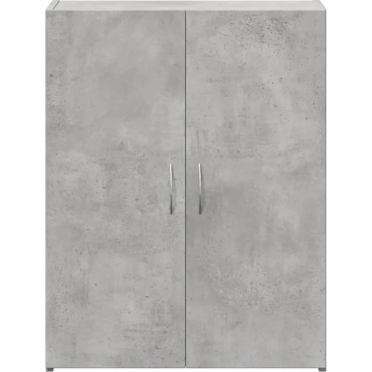 vidaXL Aktenschrank Betongrau 60x32x77,5 cm Holzwerkstoff 840768 – Bild 4