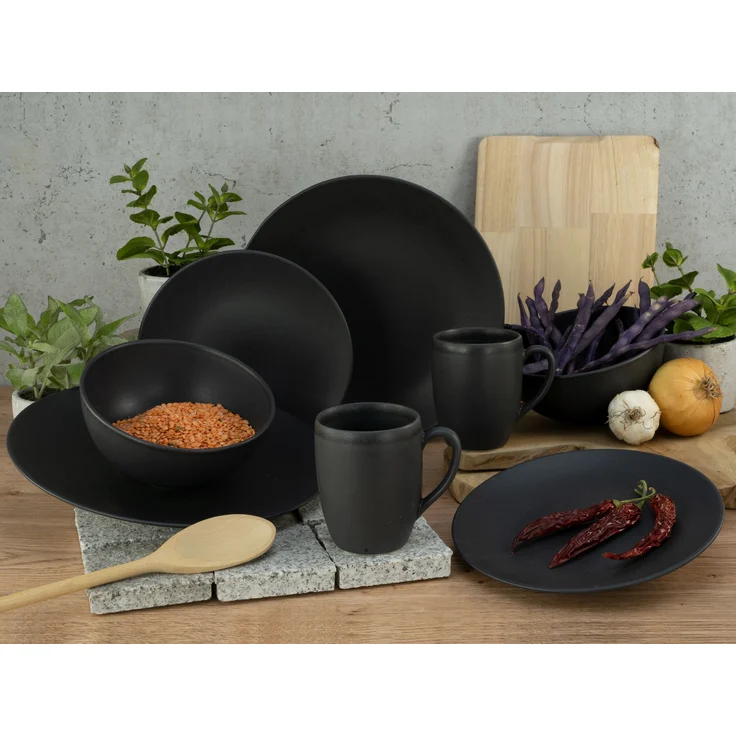 Soft Touch Schwarz, Kaffeebecher 6-tlg (mo) – Bild 2
