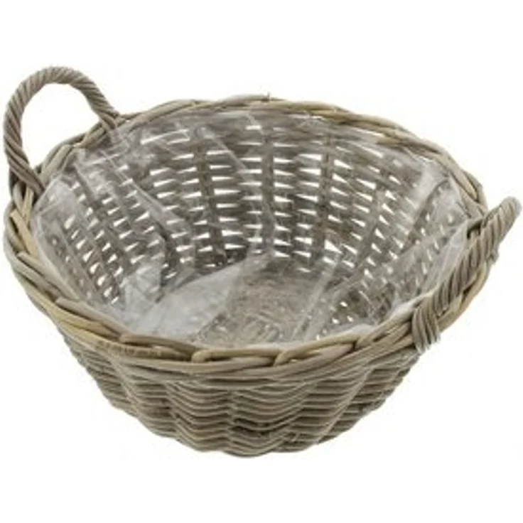 Pflanzschale Rattan groß Pflanzschale Pflanzkorb Blumentopf Pflanztopf Übertopf – Bild 6