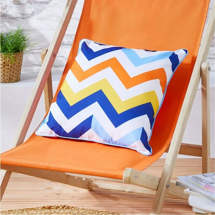Andiamo Dekokissen Helia, Kissenhülle mit Füllung, Sofakissen, modernes Design, eckig, 40x40, Outdoor geeignet – Bild 1
