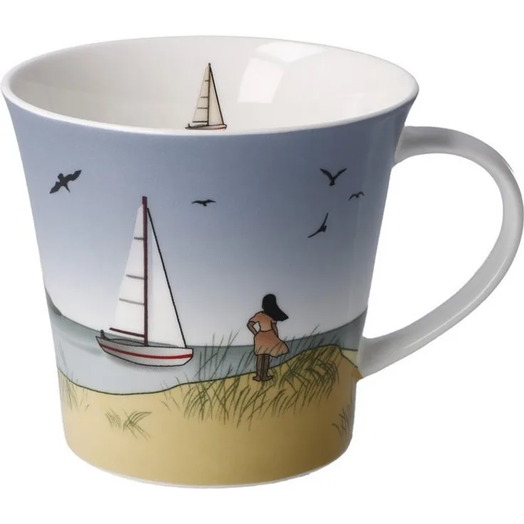 Goebel Kaffee- und Teebecher Ocean Love, Scandic Home, Tasse, Fine Bone China, Bunt, 350 ml, 23101521