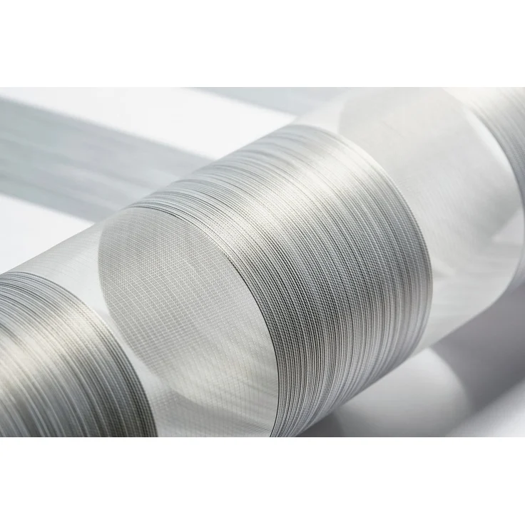 Doppelrollo Doppelrollo Tilda, SCHÖNER WOHNEN-Kollektion, transparent, mit Bohren/ohne Bohren, freihängend, Klemmfix, geklemmt, silberne oder weiße Rollo-Technik – Bild 2