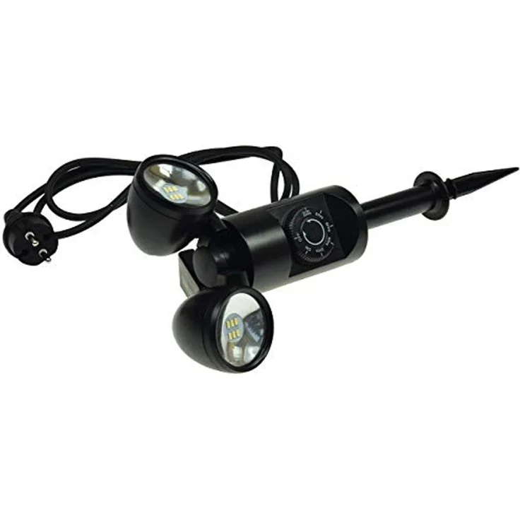 LED Gartenleuchte "CT-GS Sens DUO", 2x3W, Sensor+Timer – Bild 1